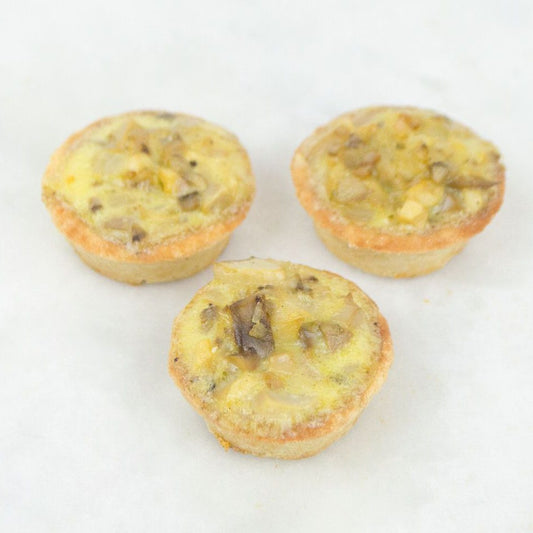MINI QUICHES CHAMPIÑONES (25 unidades)